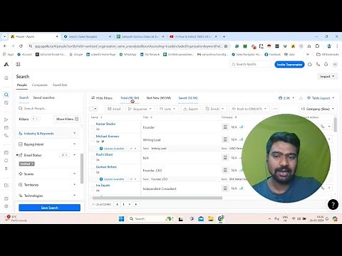 How to Use Apollo io for Effective B2B Lead Generation | Apollo Tutorial (2024)