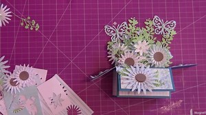 This amazing exploding box card is surprisingly easy to make! Find the free templates here: http://bit.ly/PIN153templates | PaperCraft inspirations