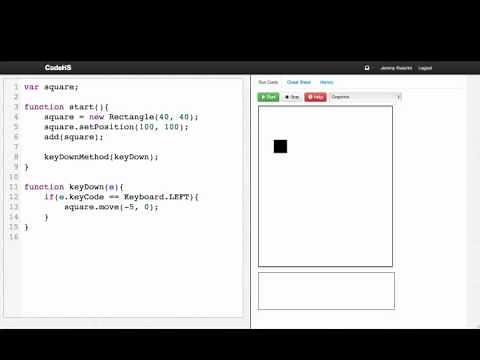 Key Events - Introduction to Computer Science in JavaScript