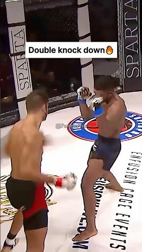 Both Fighters KO'd Each Other!