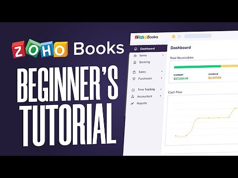 Zoho Books Tutorial For Beginners (2026)