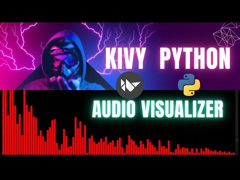 How To make an Audio Visualizer Using Python and Kivy | Python Kivy Tutorial | #python #kivy