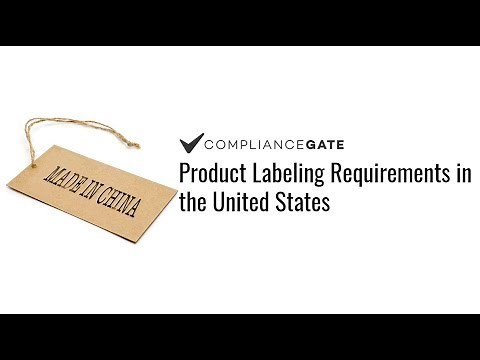 Product Labeling Requirements in the United States
