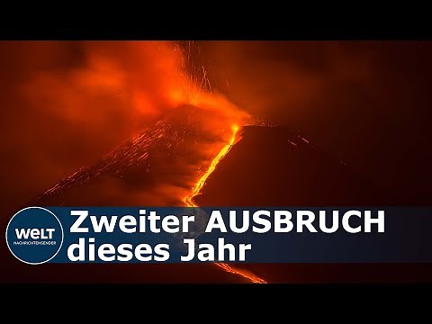 VULKANAUSBRUCH in ITALIEN: Europas größter aktive Vulkan "Ätna" bricht wieder aus