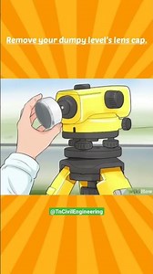 How to Use Dumpy Level Step by step #Surveying #civil #civilengineer #constructionengineer