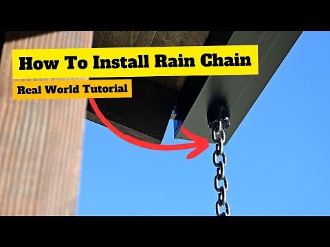 How To Install Rain Chain Like A Pro
