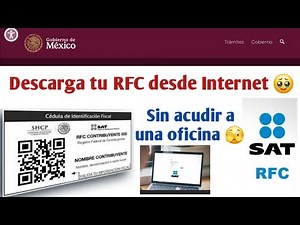 Descarga tu CONSTANCIA de RFC en el Nuevo Portal del SAT 2025 en 2 minutos.