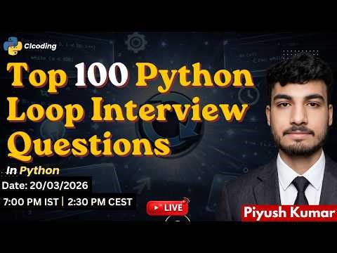 Top 100 Python Loop Interview Questions (From Question 91 onwards)