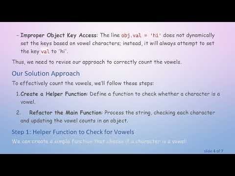 How to Iterate Over a String and Count Vowel Occurrences in JavaScript