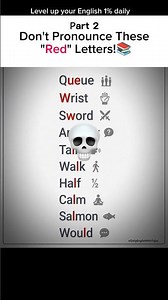 You’re Saying These Words WRONG!😳 Learn Silent Letters (Part 2)#pronounce #viralshorts #dailyenglish