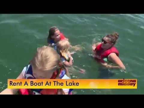 Boat rentals at Lake Pleasant