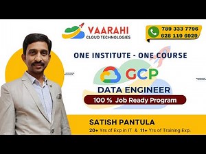 GCP Data Engineering Demo | BigQuery,Dataflow, Airflow | Satish Pantula | Vaarahi Cloud Technologies