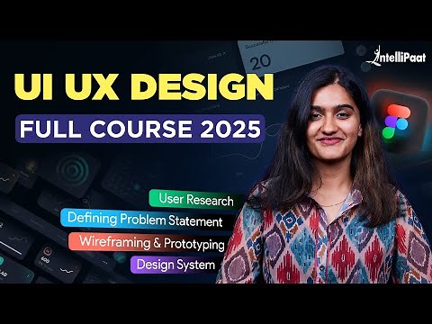 🔥Complete 11 Hour Free UI/UX Design Course for Beginners | UI UX Design Full Course | Intellipaat