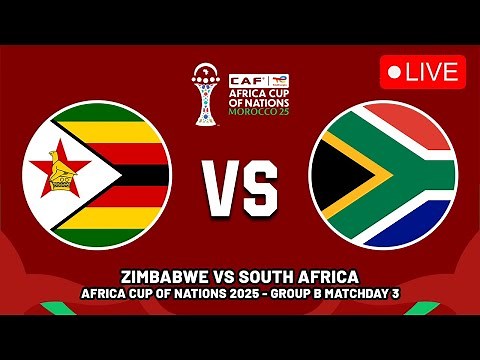 Zimbabwe vs South Africa - Africa Cup of Nations 2025 Preview, Live Match Today