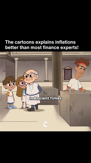Channel | This cartoon explains Inflation better than most finance professors. Released in 2024, it explains where inflation actually comes from:... | Instagram