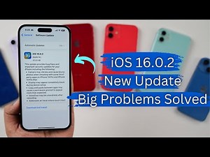 iOS 16.0.2 New Update Released | Big Problems Solved
