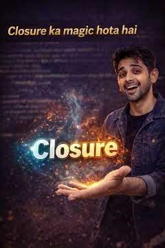 Javascript closure explained in 60 seconds