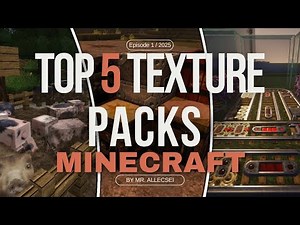 TOP 5 REALISTIC TEXTURE PACKS FOR MINECRAFT 1.21+ (2025 EDITION)