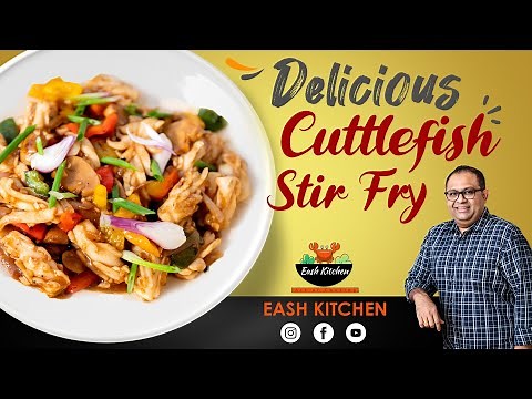 Cuttlefish Stir fry | Cuttlefish Recipe