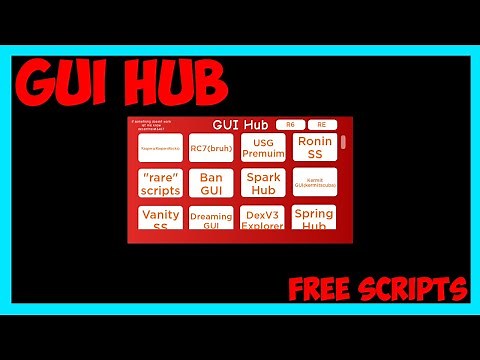 Roblox Serverside Script Showcase GUI HUB