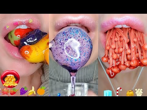 10 Hours For Sleep Studying Relaxing ASMR Satisfying Eating Sounds Compilation Mukbang 먹방