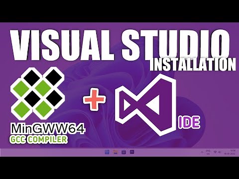 Install Visual Studio code for c++ with MinGW(GCC/G++) compiler in windows || Tutorial Inside