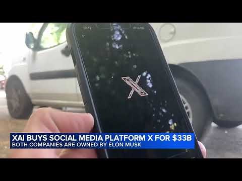 Elon Musk sells X to his own xAI for $33 billion in all-stock deal