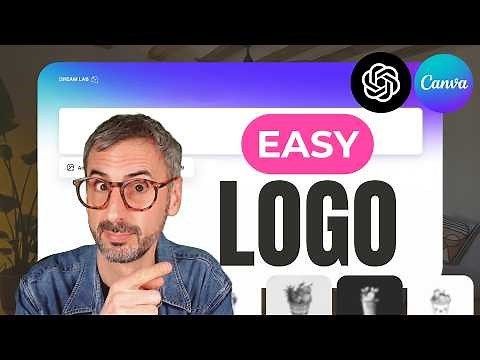 Create a Logo with AI and Canva in Seconds