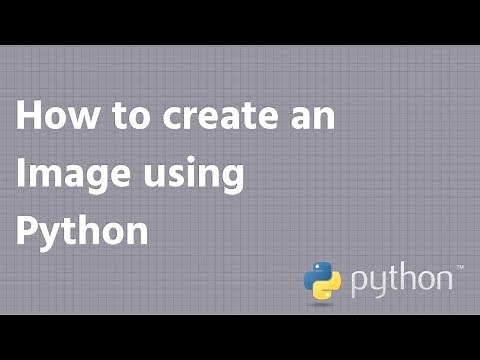 How to create an Image using Python