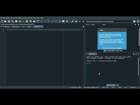 how to install a python module in spyder ide
