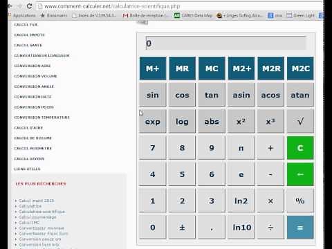 calculatrice scientifique