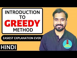 Introduction To Greedy Method l Design And Analysis Of Algorithm Course