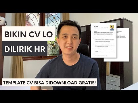 Cara Membuat CV yang Baik (2022) - Gratis Template CV!