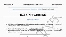 networking.pdf - Computer Application - Free PDF Download 2026