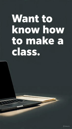 how to make a class| blue j | #java