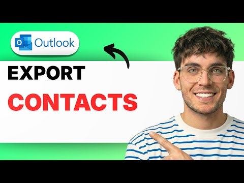 How to Export Contacts From Outlook [2026 Full Guide]