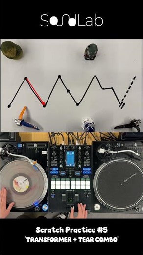 [mod soundlab] Scratch Tutorial #5 TRANSFORMER+TEAR COMBO