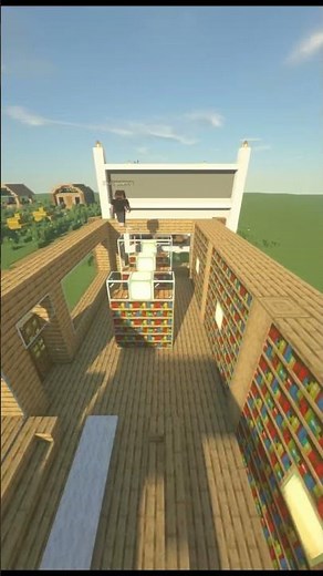 Small Library Tutorial || Minecraft