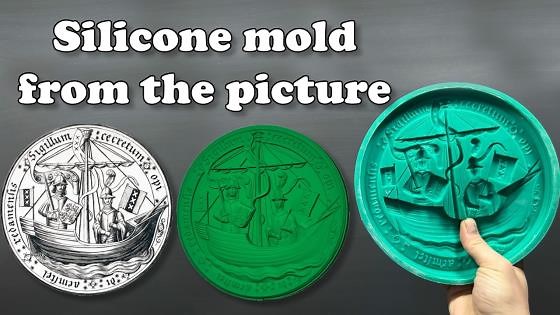 See Digital Images Turn Into Perfect Silicone Molds — The Transformation Is Magical!