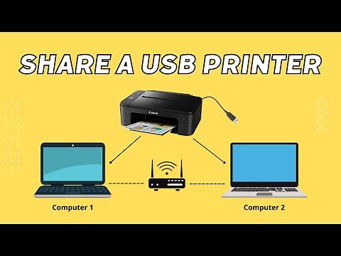 How to Share a USB Printer over Network