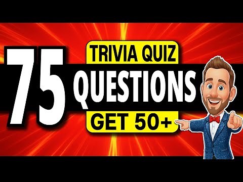 75 MOST FUN Trivia Quiz Questions EVERYONE Should Watch! Pub Quiz 🏆 General Knowledge Pub Quiz