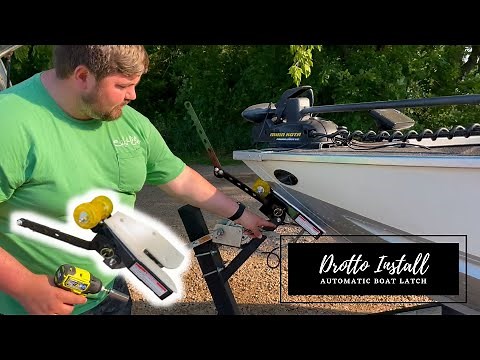 Installing a Drotto Latch System on my Boat