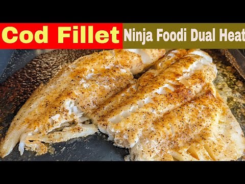 Roast Cod Fillet From Frozen, Ninja Foodi Dual Heat Air Fry Oven