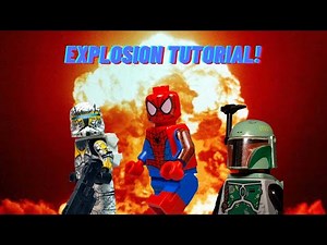 Lego Stop-Motion Explosion effect Tutorial!