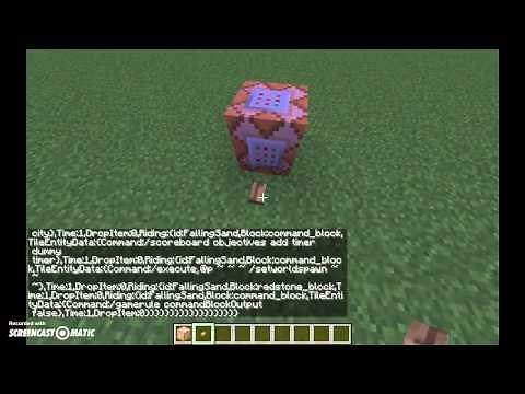 How to Build a City With Only 1 Command Block in Minecraft