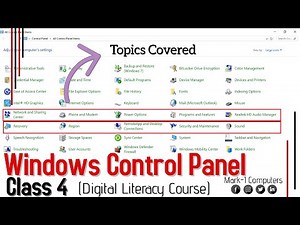 Windows Control Panel Explained Simply | Beginners Tutorial | Windows Basic Settings | Step-by-Step4