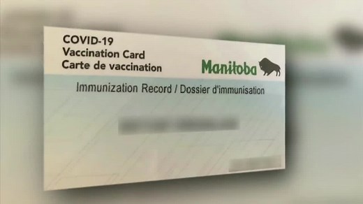 Manitoba opens COVID-19 vaccine cards to those without health cards