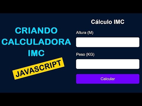 Criando Calculadora IMC com JavaScript