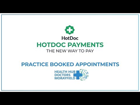 HotDoc Payments - Practice Booked Appointments HHDM