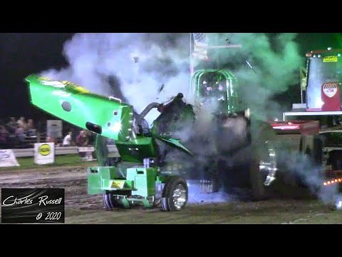 MASSIVE Tractor Pulling Engine Explosion!! 2020